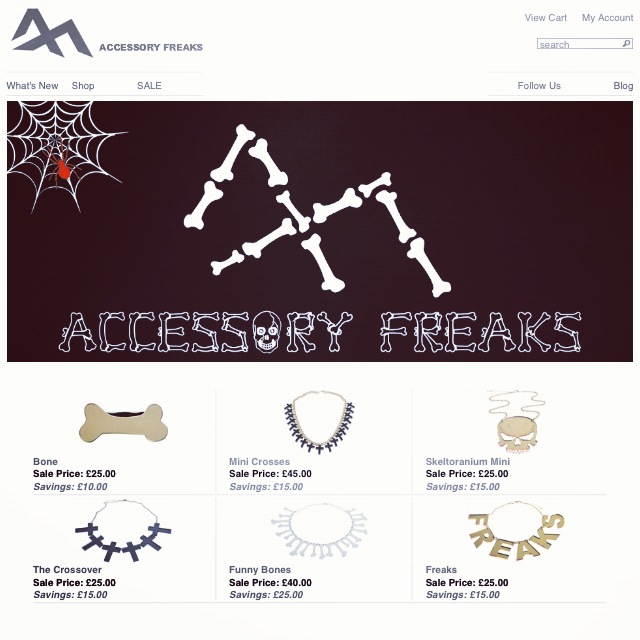 Accessory Freaks Website