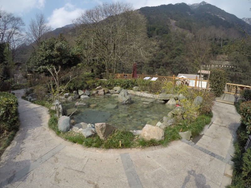 Huangshan hot spring